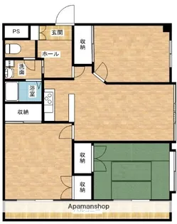 葉山マンション【505号室】の間取り