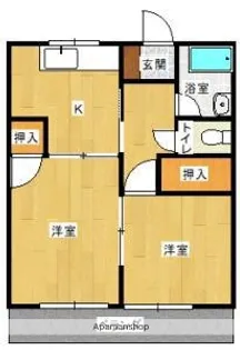 作ビル【203号室】の間取り