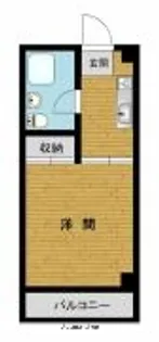 第五渡辺ビル【302号室】の間取り