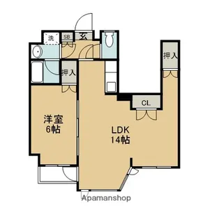TKH−Ⅱ【3階】の間取り