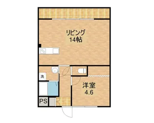 Apartment Moi【3階】の間取り