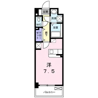 オリージャ ビルディング【2階】の間取り