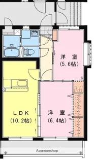 L’ALLURE(ラリュール)【1階】の間取り