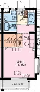 MAISON DE LUCE(メゾン・ド・ルーチェ)【1階】の間取り