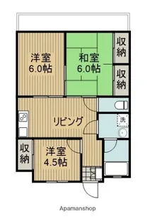 串間ビル【403号室】の間取り