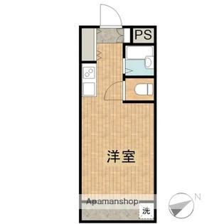 スカイコート宮崎【505号室】の間取り