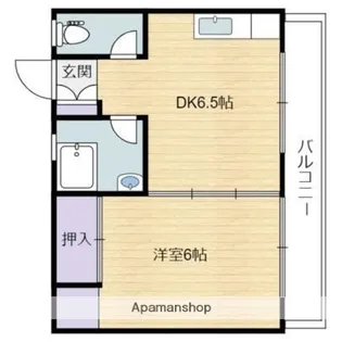 ベルクレスト本郷【303号室】の間取り