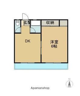ベルクレスト本郷【302号室】の間取り