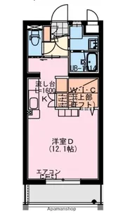 DIOSA DE SOL(ディオサ デ ソル)【505号室】の間取り