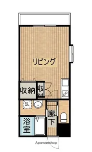 マミールエイコⅡ【101号室】の間取り