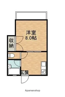 藤井第2ビル【203号室】の間取り