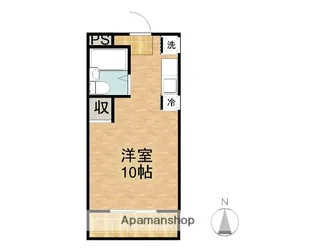 LUCE(ルーチェ)【307号室】の間取り