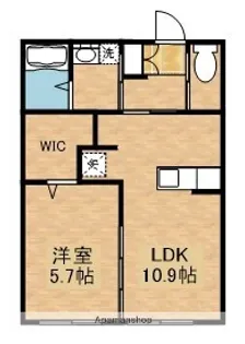 ソラーレハイム【1階】の間取り