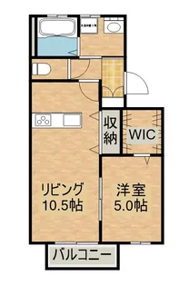 グランピア源藤【1階】の間取り