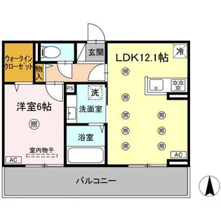 Solaire【3階】の間取り