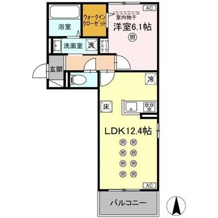 SOLAIRE【1階】の間取り