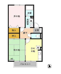 K・Sウィルコート【2階】の間取り
