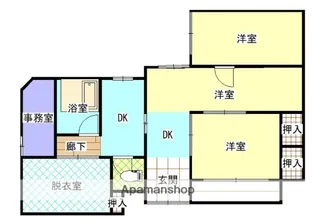 宮崎県宮崎市吉村町江田原【一戸建】の間取り