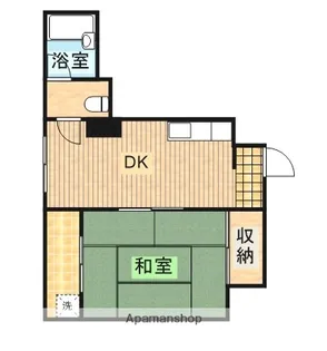 パークビル【202号室】の間取り