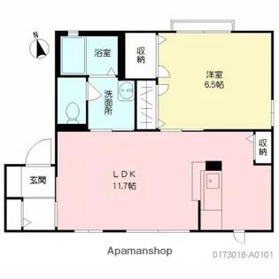 フォーレス’03【1階】の間取り