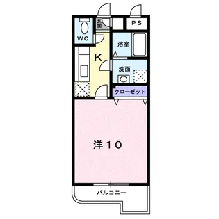 ラフィーナサイト2【4階】の間取り