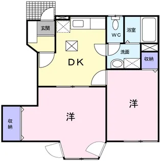 マンハッタンカフェ【1階】の間取り