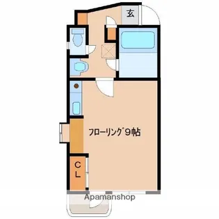 マトリクス【510号室】の間取り