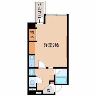 マトリクス【305号室】の間取り