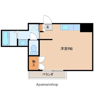 リバティハウスⅡ【502号室】の間取り