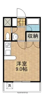 レジデンスエアポート【405号室】の間取り