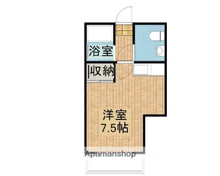 アイビス【202号室】の間取り