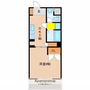 ANマンション【1階】の間取り