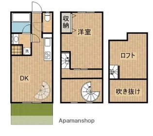 エレガンス恒久【B号室】の間取り