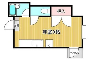 コートハウス青葉【303号室】の間取り