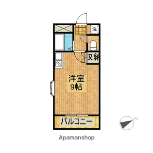 第二共栄レジデンス【4C号室】の間取り