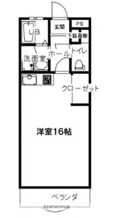 キタ月見Ⅱ【102号室】の間取り