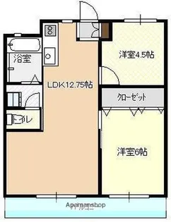 TOKIWA15【402号室】の間取り