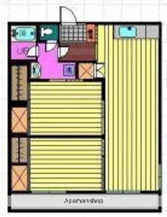 アイン宮崎【503号室】の間取り