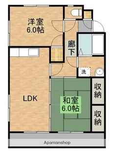 フジマンション【103号室】の間取り