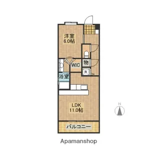 EXESS ARC【3階】の間取り