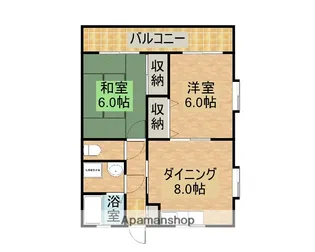 メゾン高橋【2階】の間取り