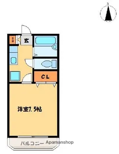 グランテージ加納【4階】の間取り