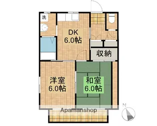 リバーサイドハウス五番館【103号室】の間取り