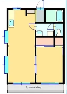 キャロルハウス【1階】の間取り
