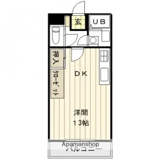 メゾンハラグチ【101号室】の間取り