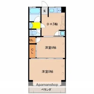 梓ビル【202号室】の間取り