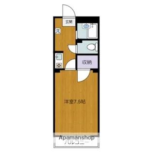 ベルトピア宮崎6(吾妻町)【106号室】の間取り