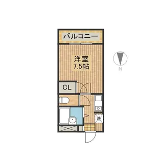 プチメゾン松山【301号室】の間取り