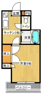 コスタ清武【402号室】の間取り