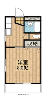 リーノ壱番館【306号室】の間取り